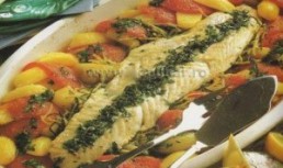 Cod pe pat de legume