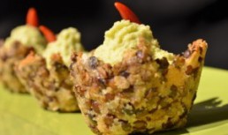 Cosulete de linte cu guacamole