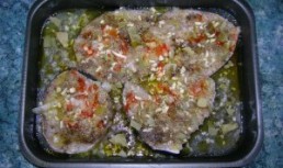  Cotlet de rechin la gratar