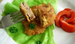 Ficat de rata in crusta crocanta