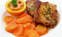 Friptura de porc cu morcovi