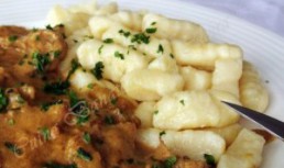 Gnocchi cu branza de vaci 