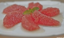 Grapefruit in sos de whisky