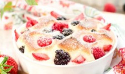 Gratin din fructe de padure