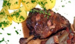 Hasenpfeffer (ragout de vinat)