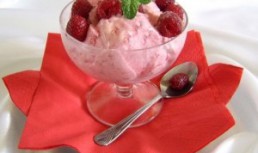 Inghetata de zmeura cu mascarpone