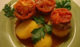 Kafta (chiftele) cu cartofi