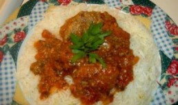 Kofta (chiftele) tajine