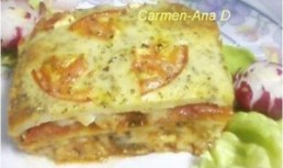Lasagna din foi de clatite