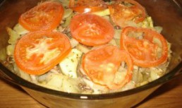 Legume gratinate de post
