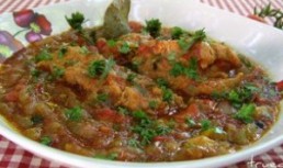 Mancare de ardei gras cu carne de porc