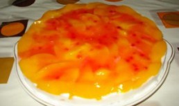 Melba cu piersici