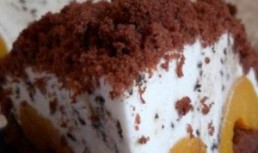 Musuroi de cartita cu piersici