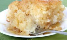 Pandispan alb cu sirop de lapte