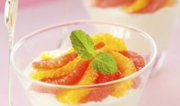 Panna cota cu citrice