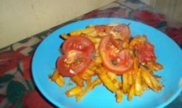 Pastai gratinate cu rosii