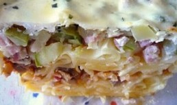 Paste cu zucchini la cuptor