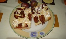 Patratele de prune (cu drojdie)