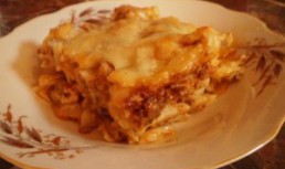 Penne con carne