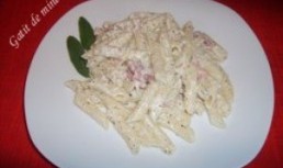 Penne Rigate cu sos de iaurt