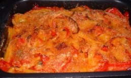 Peperonata gratinata