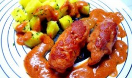 Piept de pui toscan cu bacon