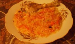 Pilaf de orez picant