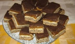 Prajitura cu ciocolata si caramel