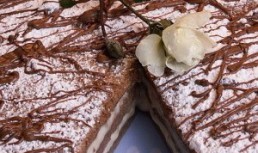 Prajitura cu crema de banane