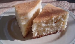 Prajitura cu nuca de cocos si sirop
