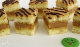 Prăjitură rapidă cu cremă caramel