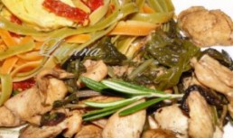 Pui balsamic cu verdeturi
