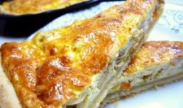 Quiche cu ciuperci