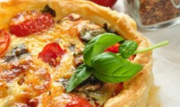 Quiche (placinta) cu dovlecei
