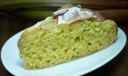 Rhubarb Cake