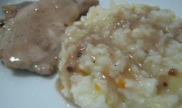 Risotto cu morcovi si zucchini