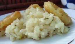 Risotto cu orez si cimbru