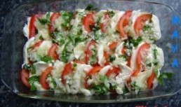 Rosii Cu Mozzarella La Cuptor