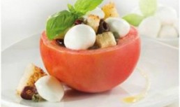 Rosii umplute cu mozzarella