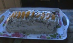 Rulada cu piersici