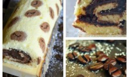 Rulada fina cu ganache de cafea