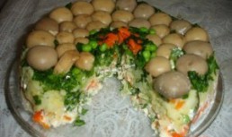 Salata cu ciuperci
