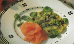 Salata de cartofi cu somon