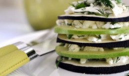 Salata de ridiche neagra cu branza de capra