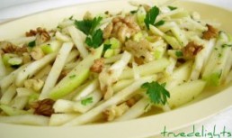 Salata de telina cu mere si nuci