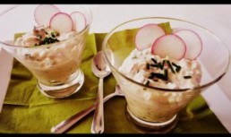 Salata vieneza cu crema de branza