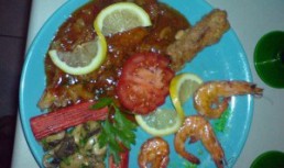 Saramura de peste cu fructe de mare