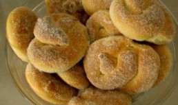 Sockerkringlor, covrigi cu zahar