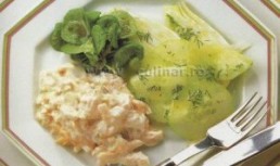 Somon cu salata