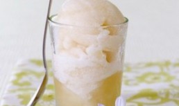 Sorbetto cu vin alb